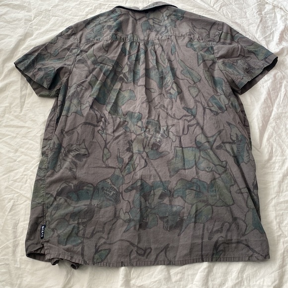 Prana Neutral Florals Button Up Small - Picture 6 of 7